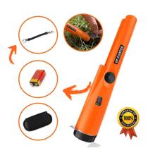 Detector de Metais Portátil GP Pointer à Prova de Água Cor Laranja Preto Moeda Joias Bateria Inclusa