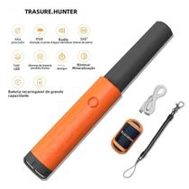 Detector De Metais Portátil Pinpointer À Prova D'água De 1300mAh Com Sensibilidade Ajustável Para