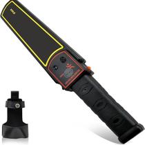 Detector de Metais Portátil Profissional Sensor Bastão Metal Scanner Alta Sensibilidade Segurança