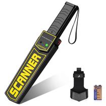 Detector de Metais Portátil R RANSENERS com Alerta Sonoro e Vibração Detector de Metais Portátil R RANSENERS com Alerta Sonoro e Vibração