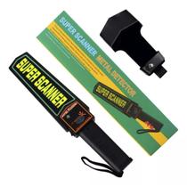 Detector De Metais Scanner Profissional Portatil Segurança Detector De Metais Scanner Profissional Portatil Segurança