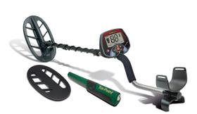 Detector de metais Teknetics Eurotek Pro com bobina de 28 cm e pinpointer