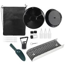 Detector de Metais VAKPAT Kit de Garimpo com 16 Peças Caixa de Classificação de 30 cm