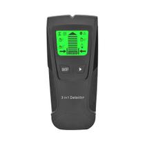 Detector De Metal De Parede Profissional 3 Em 1, Pinos De Madeira, Tensão CA, Scanner De Fio Vivo,