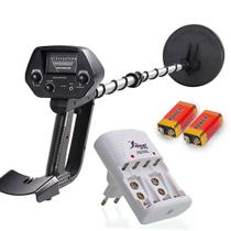 Detector de Metal Ouro Prata Bronze Profissional + Bateria Recarregável Envio Imediato e Nfe Detector de Metal Ouro Prata Bronze Profissional + Bateria Recarregável Envio Imediato e Nfe