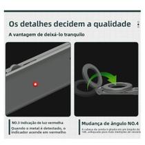 Detector De Metal Portátil DM3004A, Rastreador Portátil, Alarme Pinpointer
