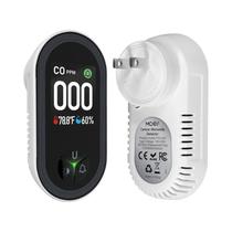 Detector De Monóxido De Carbono 3 Em 1 Com Sensor De Temperatura E Umidade Alarme Sonoro CO Da MOES