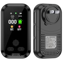 Detector de monóxido de carbono e alarme de fumaça e gás Gedsffati 5in1