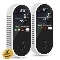 Detector de monóxido de carbono e gás natural KAKIMENT 4 em 1