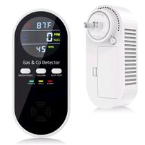 Detector de monóxido de carbono e gás natural KH Alert 5 em 1