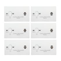 Detector de monóxido de carbono Kidde alimentado por bateria, pacote com 6 Detector de monóxido de carbono Kidde alimentado por bateria, pacote com 6