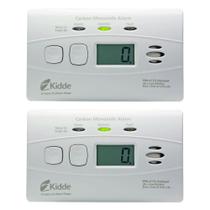 Detector de monóxido de carbono Kidde, bateria de 10 anos, pacote com 2