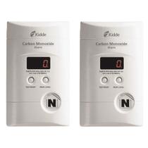 Detector de monóxido de carbono Kidde Plug In Wall com bateria 2Pk