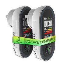 Detector de monóxido de carbono MOES 2025 4 em 1 atualizado com temperatura e umidade Detector de monóxido de carbono MOES 2025 4 em 1 atualizado com temperatura e umidade