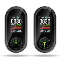 Detector de monóxido de carbono Seektain Plug-in Portátil 4 em 1