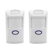 Detector De Movimento Infravermelho Duplo Sensor PIR Automático 433Mhz RF Sistema De Alarme De