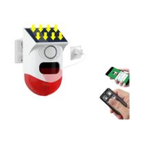 Detector De Movimento Infravermelho Inteligente Tuya Com Energia Solar, À Prova d'Água, Alarme Sem