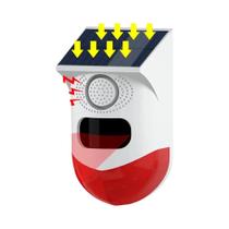 Detector De Movimento Infravermelho Inteligente Tuya Com Energia Solar, Alarme Sem Fio À Prova