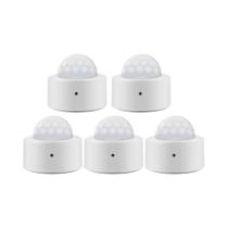 Detector De Movimento Mini PIR Zigbee Sensor De Alarme De Luz Burglar Haozee 2 Em 1 Infravermelho