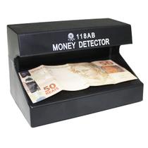Detector de Notas Falsas Dinheiro Máquina Luz Negra Uv