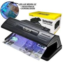 Detector De Notas Falsas Identificador Notas Falsas Cédulas Bivolt 110/220v - Enviamos no mesmo dia