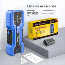 Detector De Parede Scanner De Metal NOYAFA NF-510 Localizador De Furos, Fios De Madeira, Tubos Detector De Parede Scanner De Metal NOYAFA NF-510 Localizador De Furos, Fios De Madeira, Tubos
