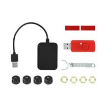 Detector De Pressão De Pneus Android Com Tela Grande, Alarme De Navegação À Prova d'Água IPX7 Detector De Pressão De Pneus Android Com Tela Grande, Alarme De Navegação À Prova d'Água IPX7