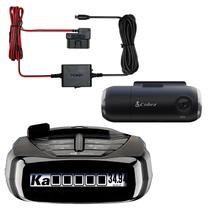 Detector de radar e câmera de painel Cobra RAD 480i + SC 201 com kit
