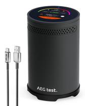 Detector de radônio AEGTEST HOUND-3699 com alarme e tela sensível ao toque Detector de radônio AEGTEST HOUND-3699 com alarme e tela sensível ao toque