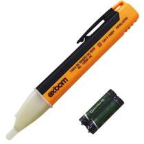 Detector de Tensão com Alarme Sonoro e Luz de LED - exbom