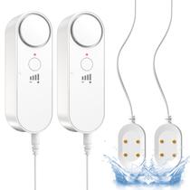 Detector de vazamento de água Daytech, pacote com 2 unidades, cabo e alarme de 6,5 pés