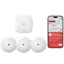 Detector de vazamento de água X-Sense SWS54 com 3 detectores e base Detector de vazamento de água X-Sense SWS54 com 3 detectores e base