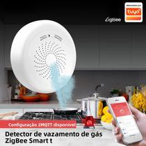 Detector De Vazamento De Gás Inteligente ZigBee Sistema De Alarme Para Casa Inteligente Tuya