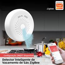 Detector De Vazamento De Gás Inteligente ZigBee Sistema De Alarme Para Casa Inteligente Tuya