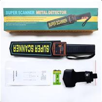 Detector Metais Profissional Scanner Alta Precisão Manual Vibração Portátil