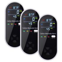 Detectores de monóxido de carbono CHENGHEM 3 em 1 com temperatura e umidade