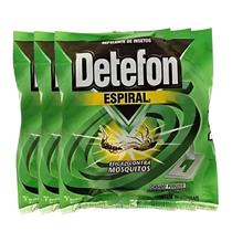 Detefon Espiral Mosquito Dengue E Zika 30un Detefon Espiral Mosquito Dengue E Zika 30un