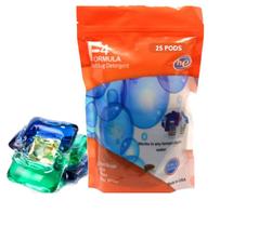 Detergent Pods Formula 4 Detergente para percevejos para ciclo de lavagem Detergent Pods Formula 4 Detergente para percevejos para ciclo de lavagem