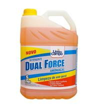 Detergente Amoniacal Dual Force 5 Litros - Limpeza Profunda e Eficiente Detergente Amoniacal Dual Force 5 Litros - Limpeza Profunda e Eficiente