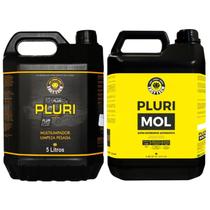 Detergente Automotivo Pluri Mol + Apc Multi Limpador Pluri Easytech 5 Litros