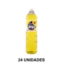 Detergente de Louça 500ml Neutro 24 Unidades Gota Limpa