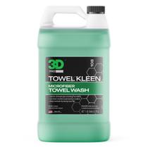 Detergente de toalhas 3D Toalha Kleen Microfibra Concentrada 3,78L Detergente de toalhas 3D Toalha Kleen Microfibra Concentrada 3,78L