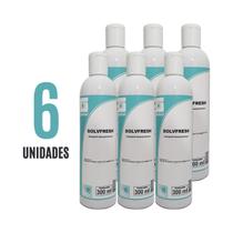 Detergente Desengordurante Tira Cola Mancha 300ml Solvfresh 6 UN