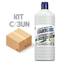 Detergente Desincrustante StartGrill 1L 3 unidades Detergente Desincrustante StartGrill 1L 3 unidades