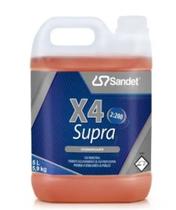 Detergente desincrustante X4 supra alcalino 5l Sandet