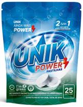 Detergente em Pastilha P/ Máquina Lava Louças com Secante Unik Power 300g