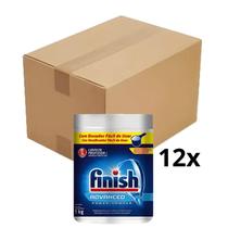 Detergente em Pó para Lava-Louças Finish 1Kg com 12 Unidades