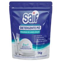 Detergente em Pó para Máquina de Lavar Louças Saif 1kg