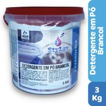 Detergente em Pó para Roupas Brancas - 3Kg - Brilho Xike