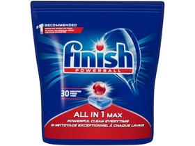 Detergente em Tabletes Lava-Louças Finish Tabs - 507g com 30 Unidades
